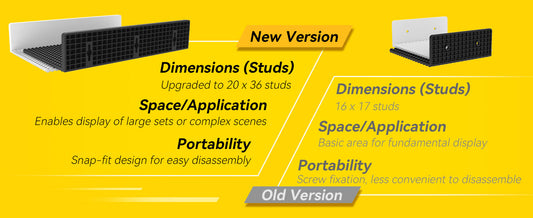Lego Display Shelves