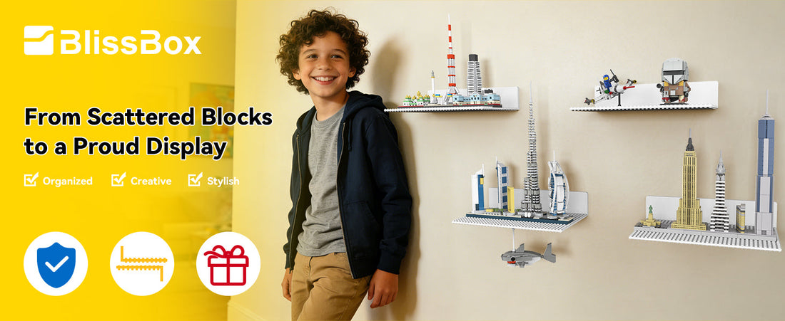 Blissbox Lego Display Shelves