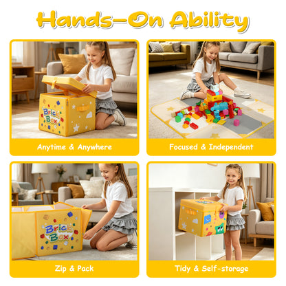 2-in-1 Building Block Play Mat