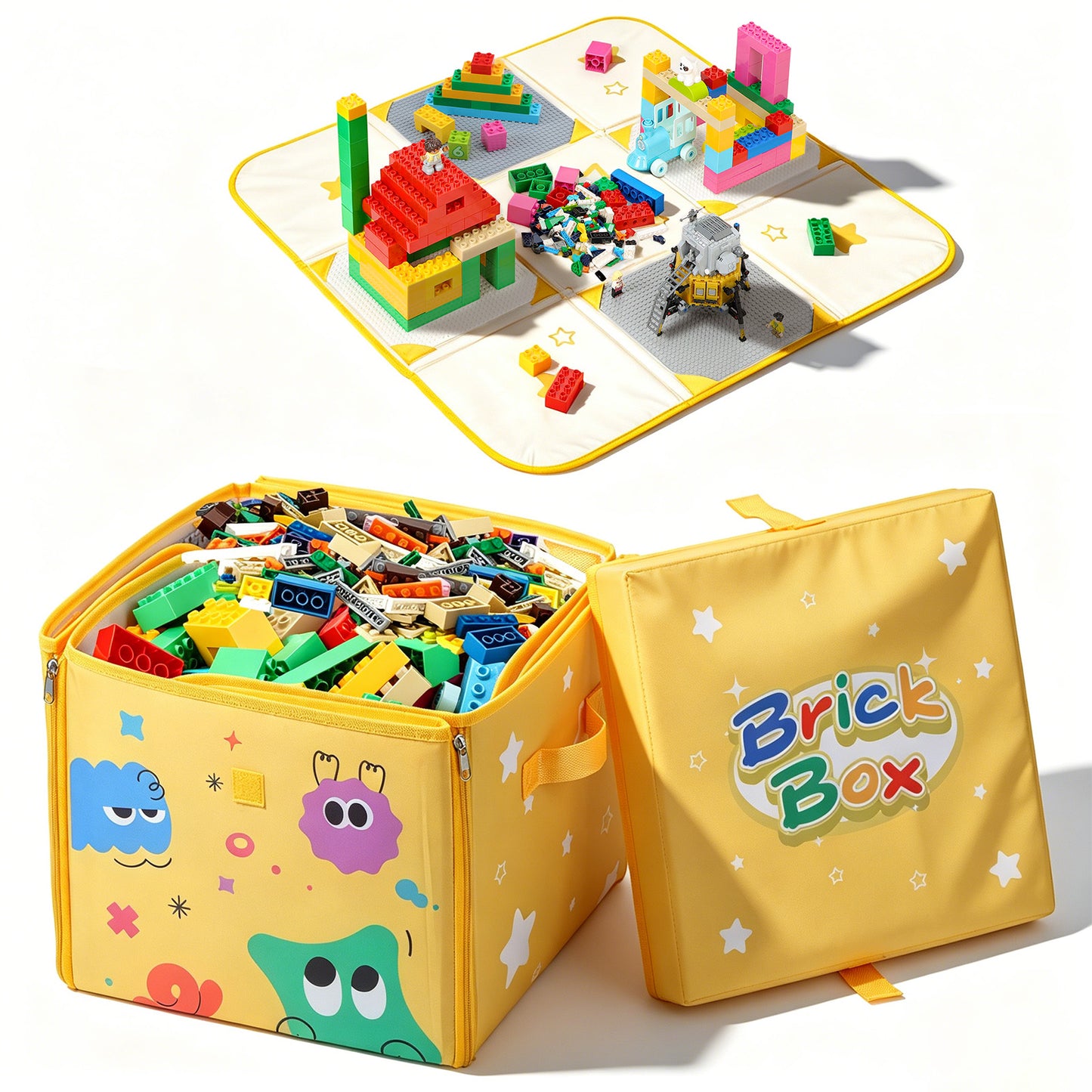 2-in-1 Building Block Play Mat
