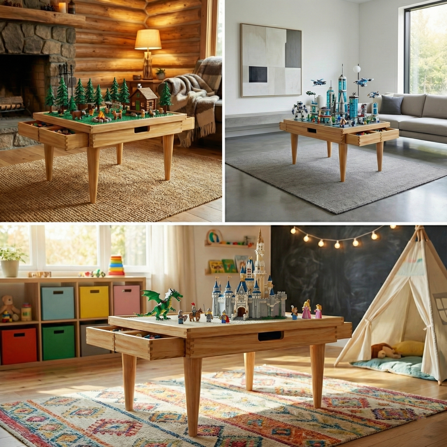 The Nomad Builder's Desk