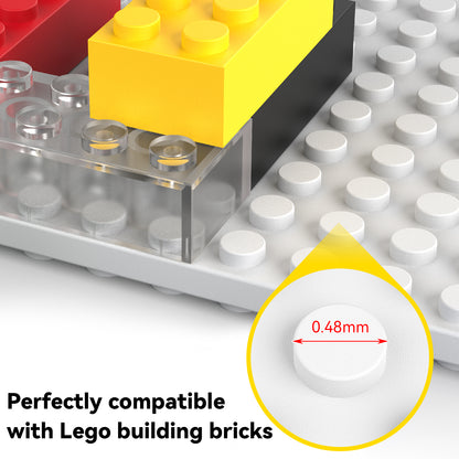 Medium Floating Shelf with LEGO Stud Baseplate