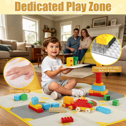 2-in-1 Building Block Play Mat