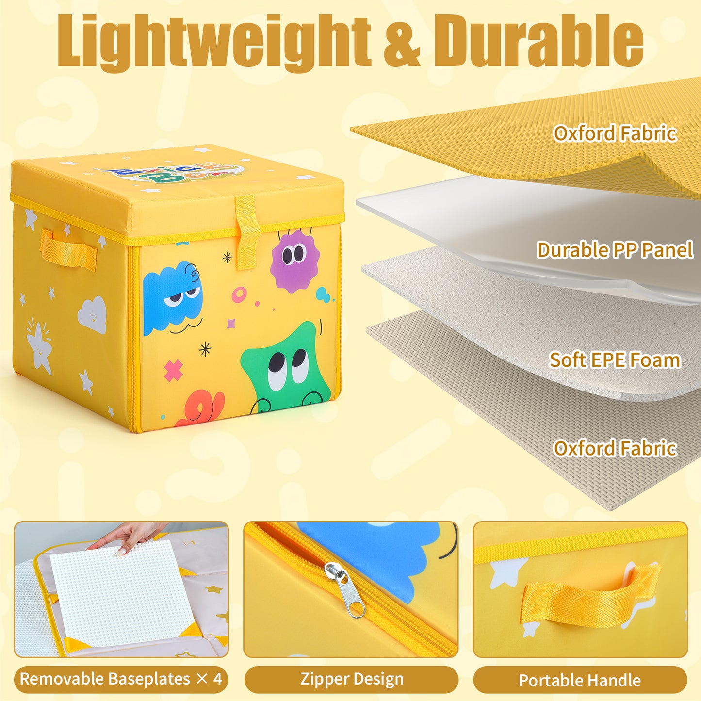 2-in-1 Building Block Play Mat